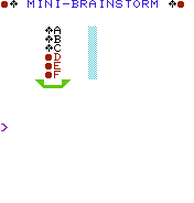 Mini Brainstorm